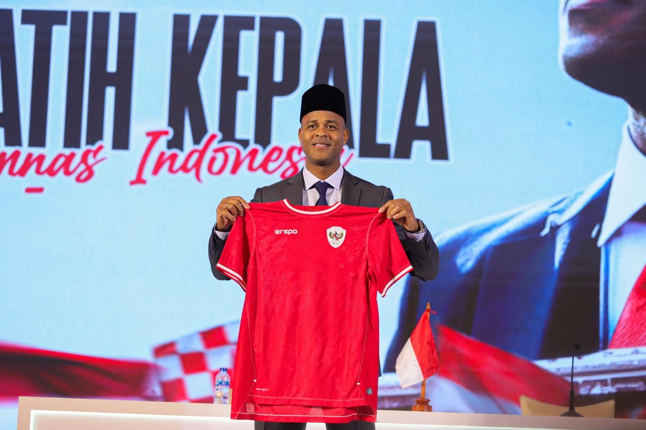 Patrick Kluivert resmi menjadi pelatih timnas indonesia
