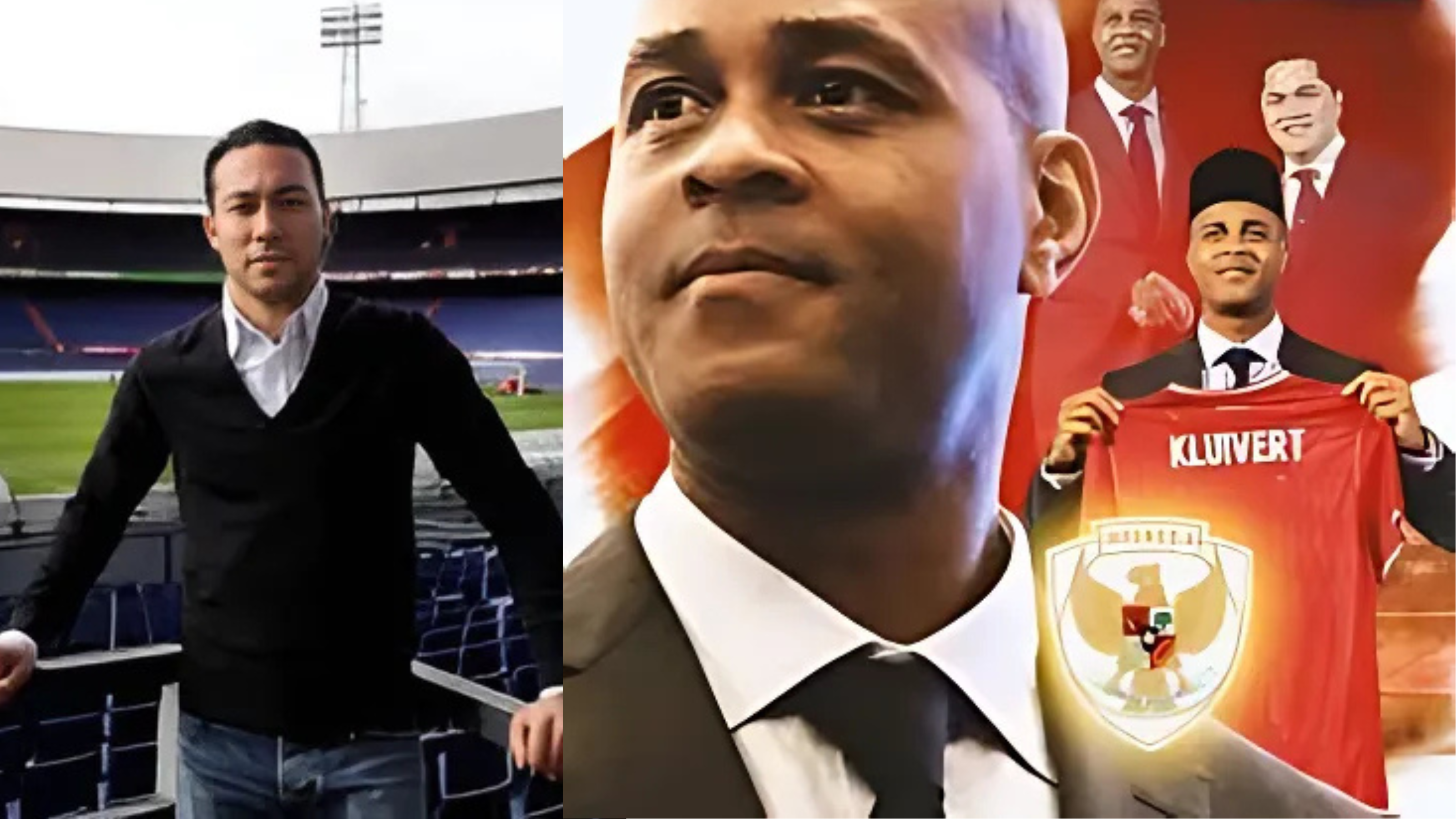 Patrick Kluivert memberikan arahan di lapangan, mendukung Timnas Indonesia untuk kualifikasi Piala Dunia 2026.”