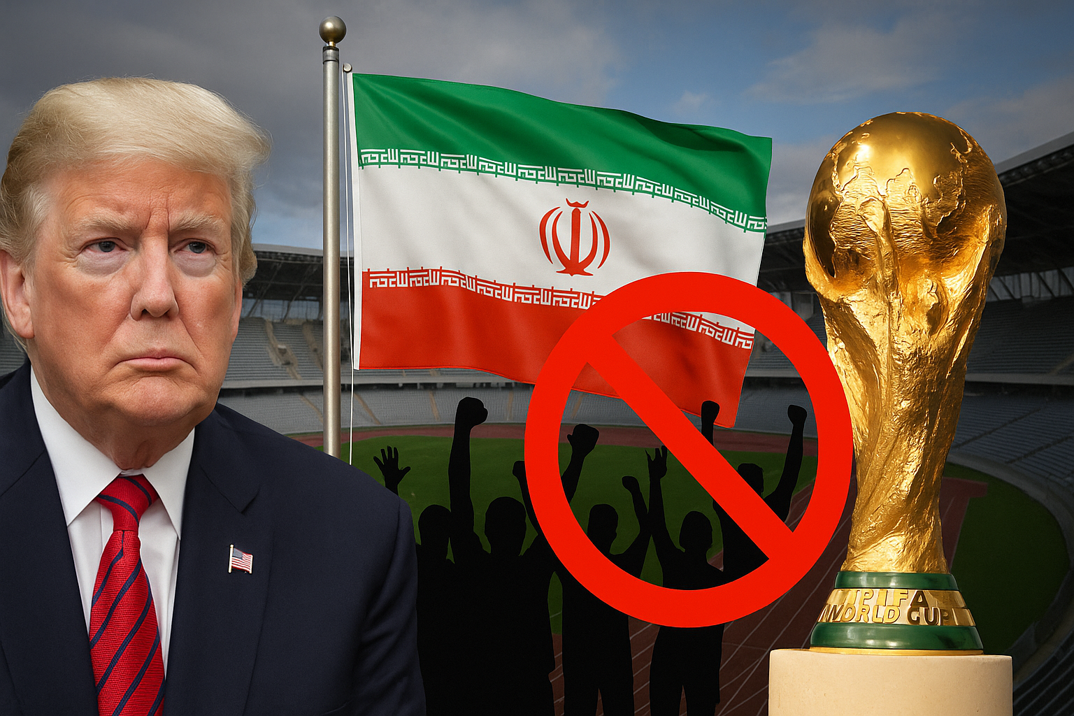 Iran Lolos ke Piala Dunia 2026, Tapi Suporternya Dilarang Hadir di Amerika Serikat