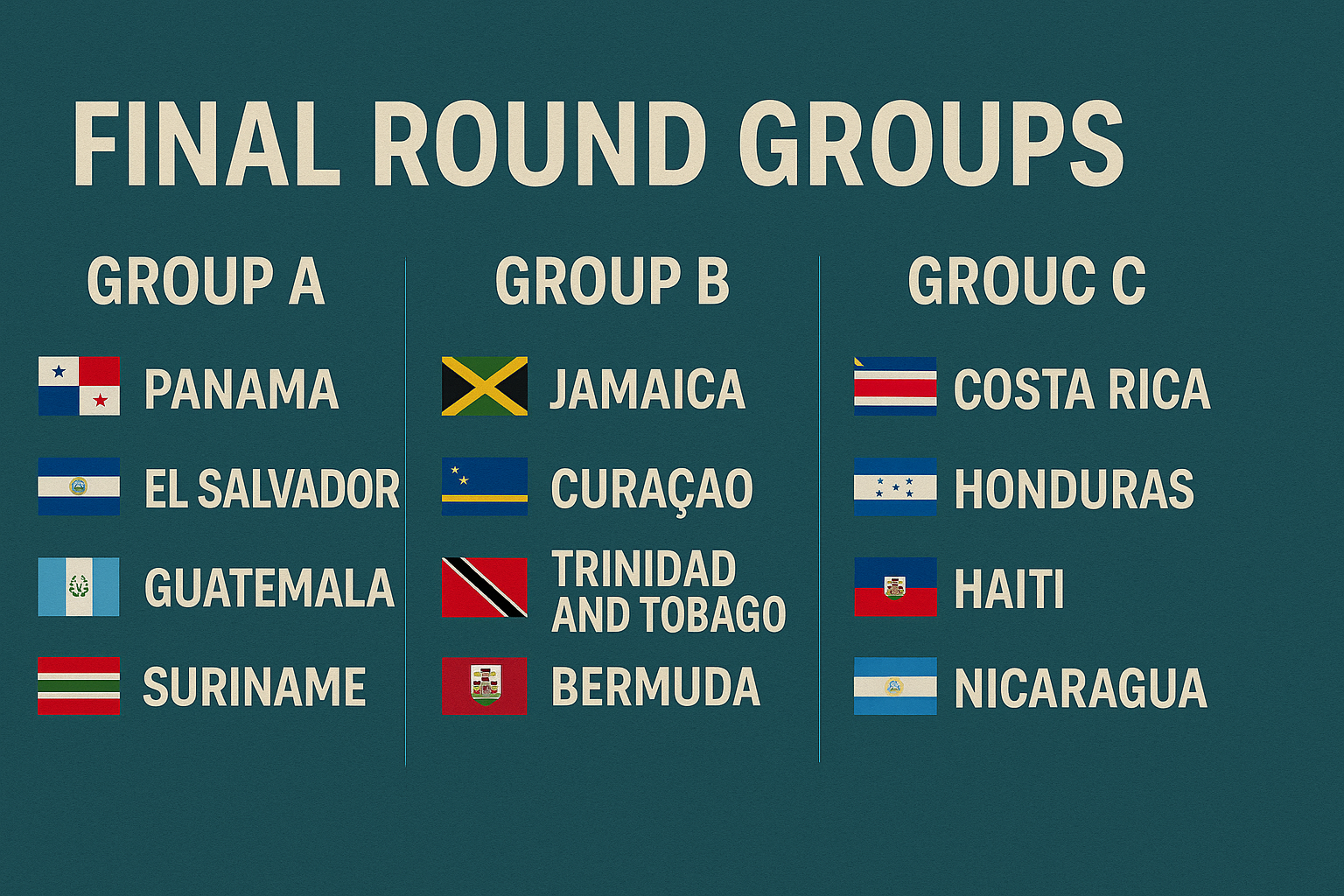 Hasil Undian Kualifikasi Concacaf Piala Dunia 2026: Duel Panas Menanti!