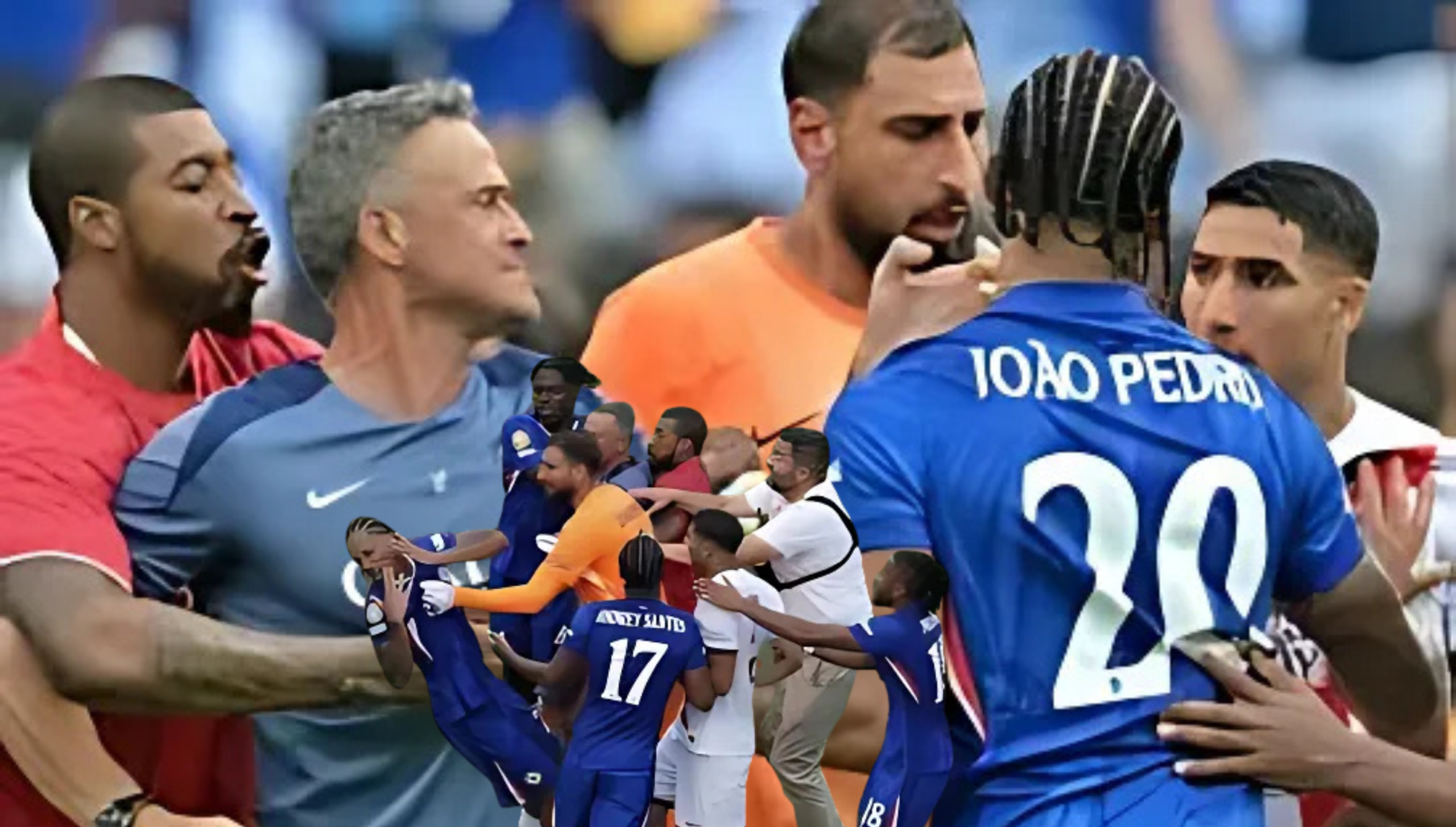 "Luis Enrique dan Joao Pedro terlibat adu argumen panas di final Piala Dunia Antarklub 2025"