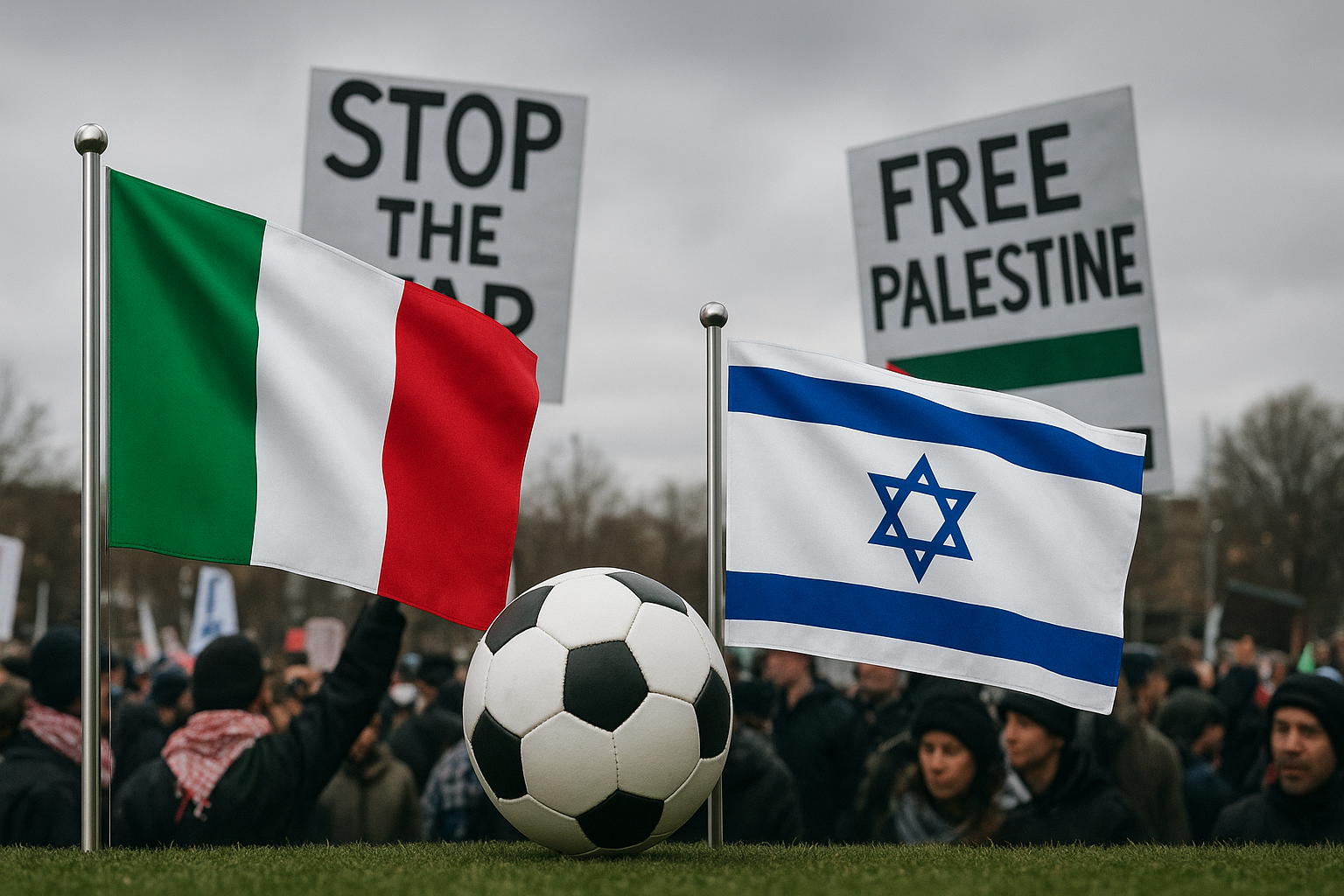 Kualifikasi Piala Dunia 2026: Italia Minta Israel Dilarang Tampil di Kompetisi Internasional