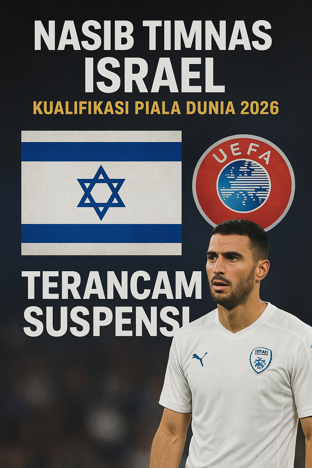 Nasib tim nasional Israel di kualifikasi Piala Dunia 2026