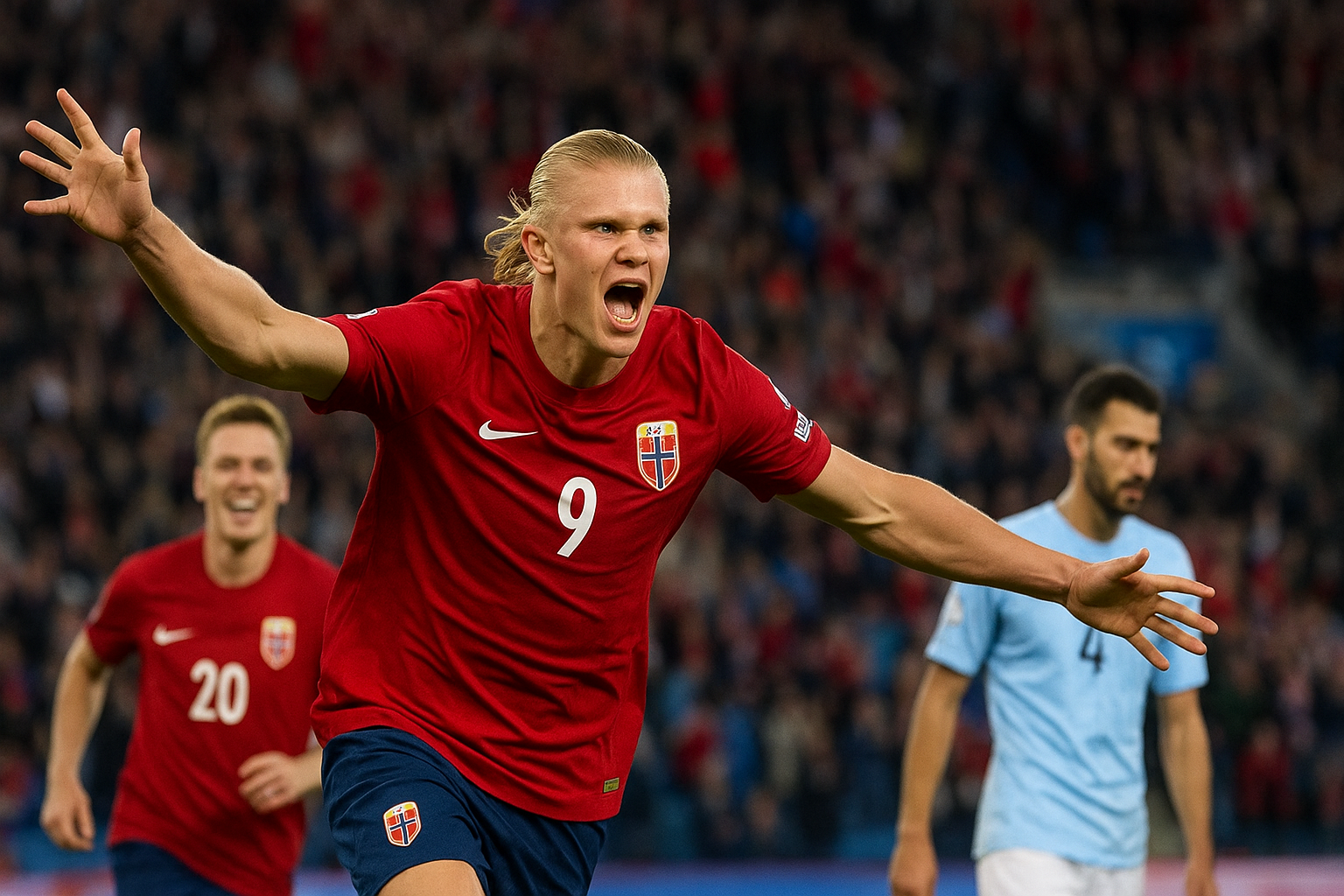 Erling Haaland Hattrick! Norwegia Bantai Israel 5-0 dan Puncaki Klasemen Kualifikasi Piala Dunia 2026