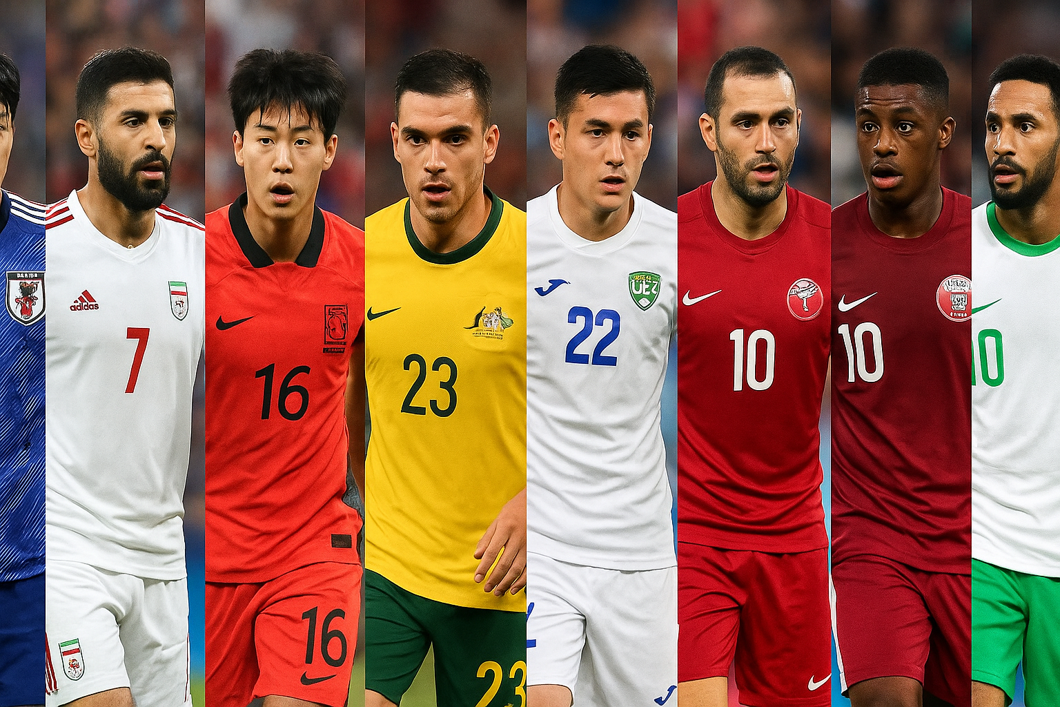 Negara Asia Lolos ke Piala Dunia 2026: Jepang, Korea Selatan, Iran, hingga Qatar