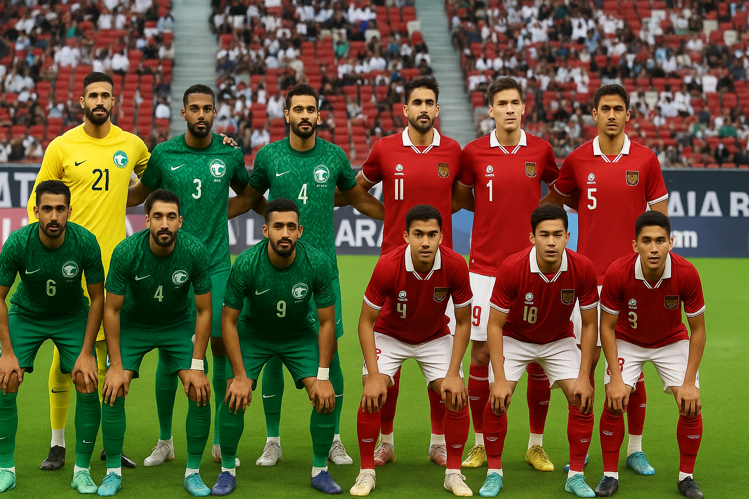 Arab Saudi vs Indonesia 2025: Jadwal, Daftar Pemain, dan Prediksi Laga