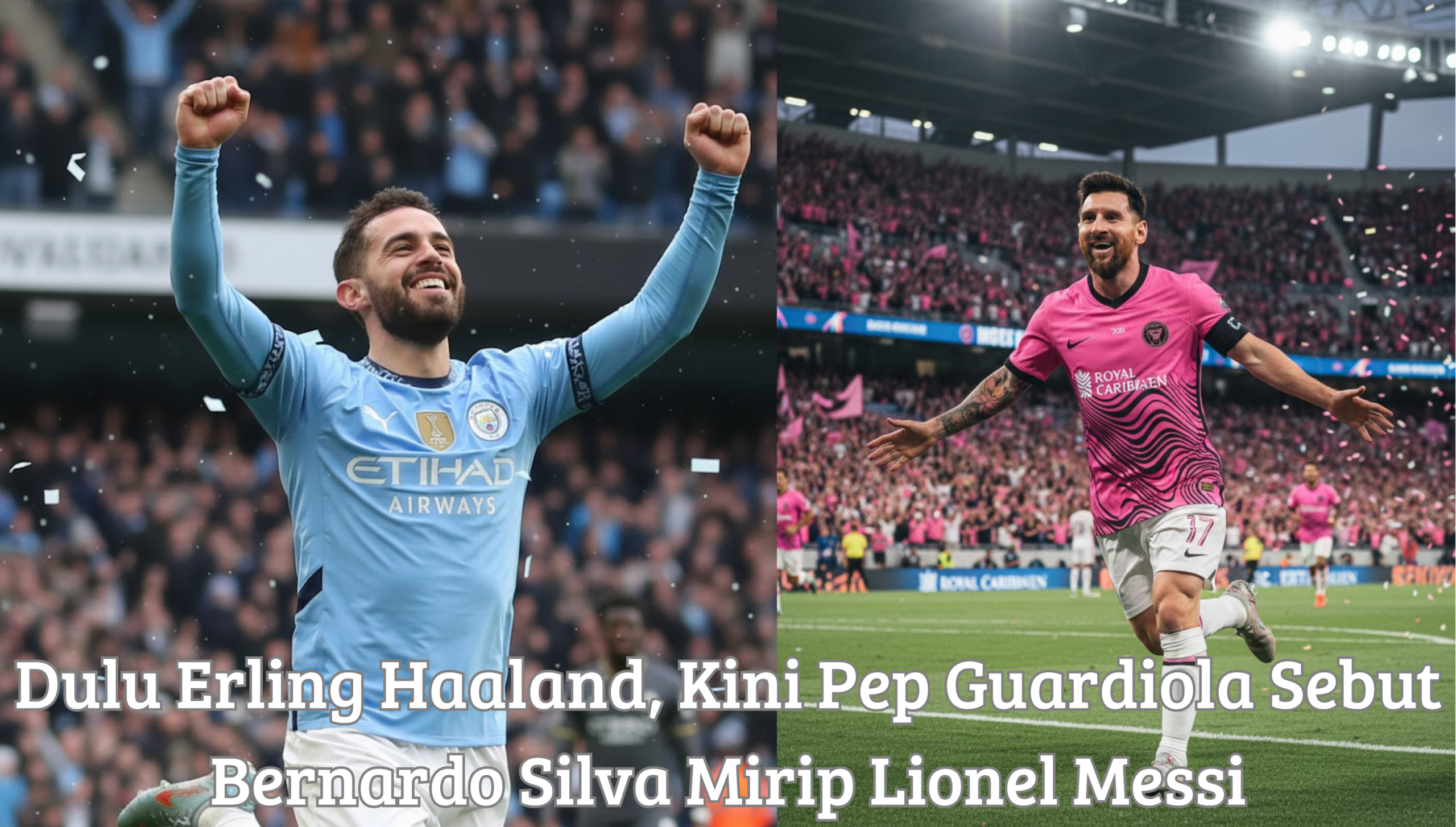 Dulu Erling Haaland, Kini Pep Guardiola