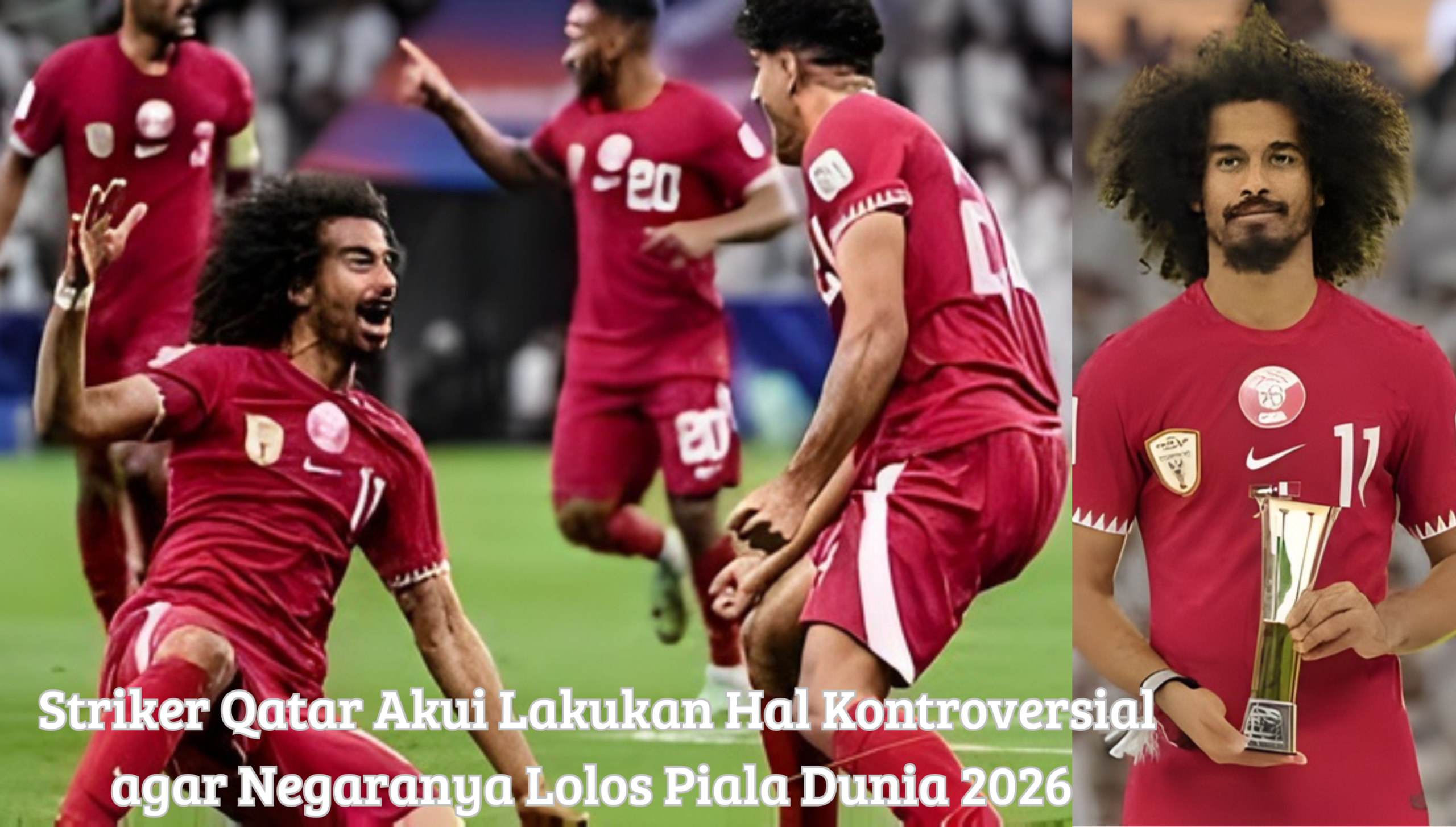 Striker Qatar Akui Lakukan Hal Kontroversial
