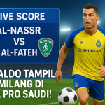 Live Score Al-Nassr vs Al-Fateh: Ronaldo Tampil Gemilang di Liga Pro Saudi!