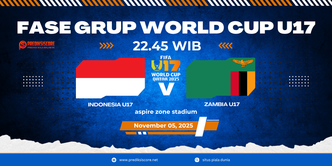 pertandingan Indonesia U-17 vs Zambia U-17 Piala Dunia U-17 2025 Grup H