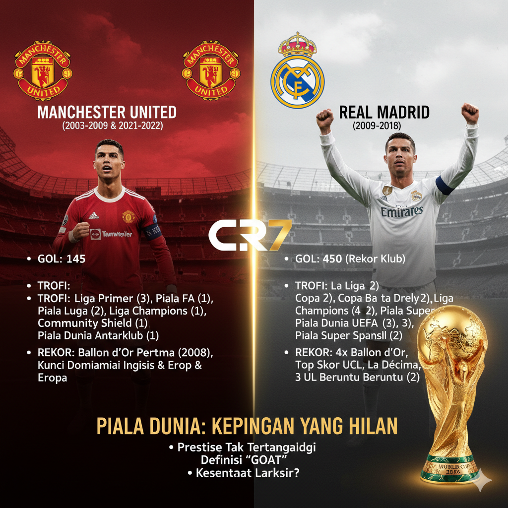 Cristiano Ronaldo Pensiun di Piala Dunia 2026: Akhiri Karier Legendaris