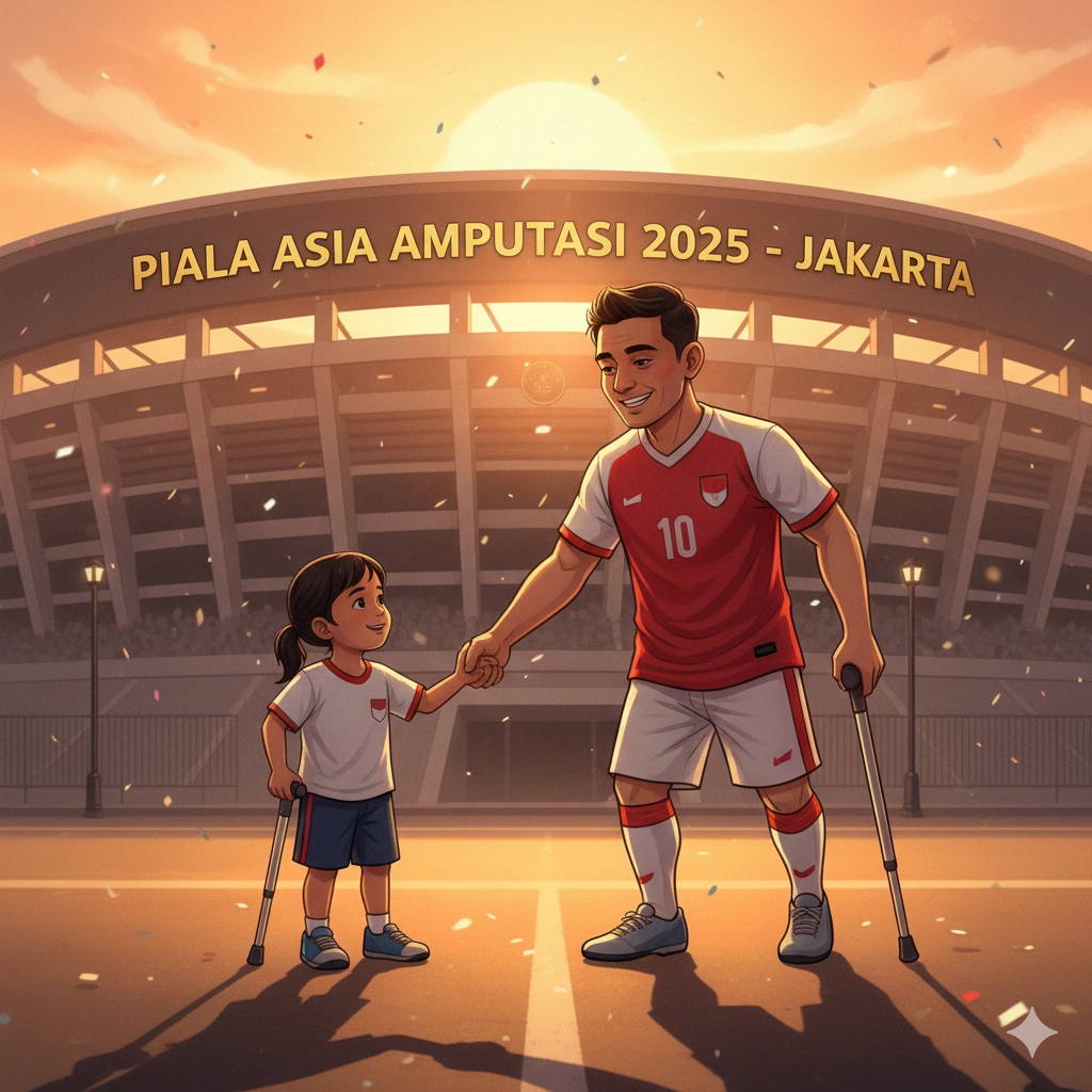 Timnas Amputasi Indonesia Siap Tampil di Piala Asia 2025: Rebut Tiket ke Piala Dunia 2026 di Jakarta