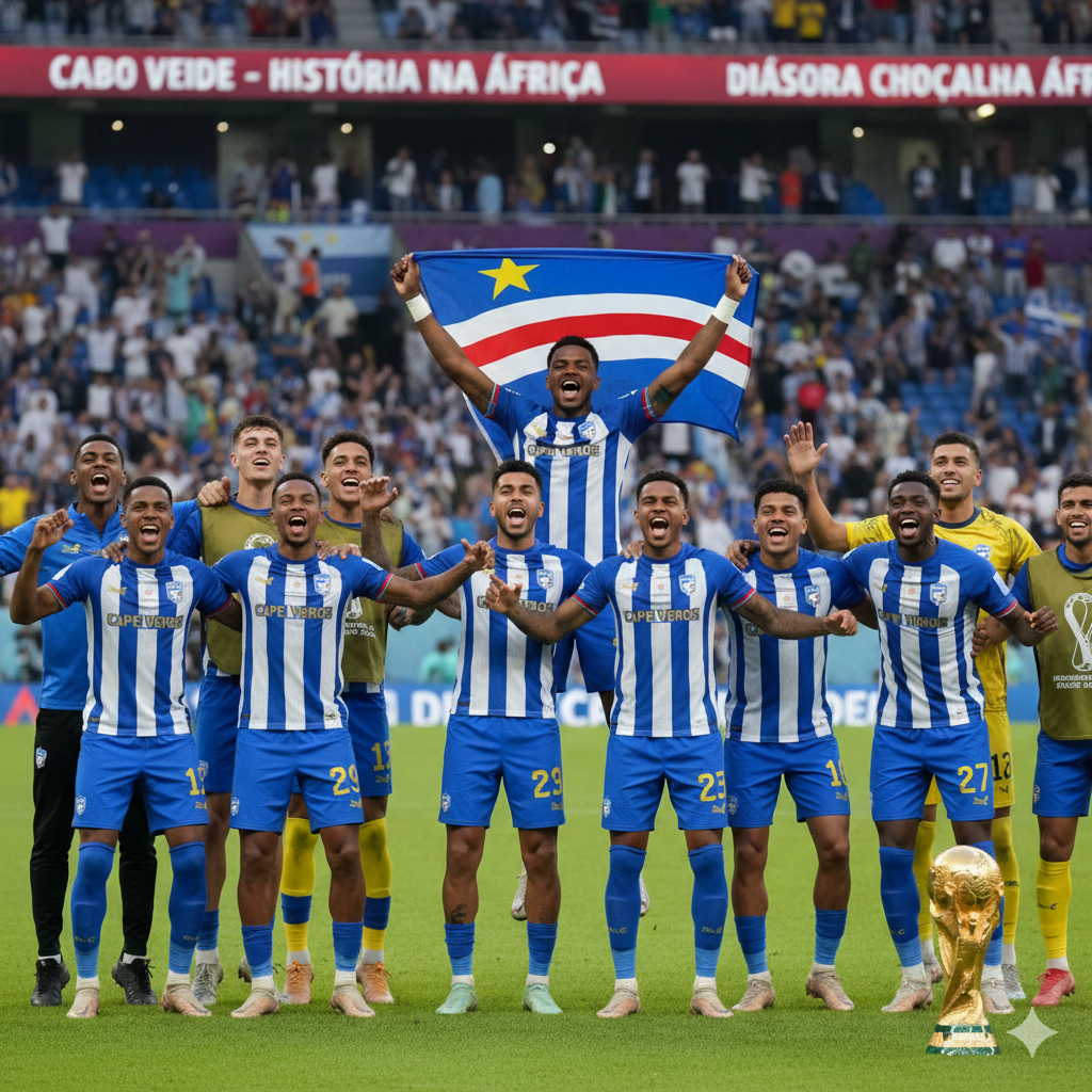 Cape Verde Negara Berpopulasi Terkecil yang Lolos ke Piala Dunia 2026