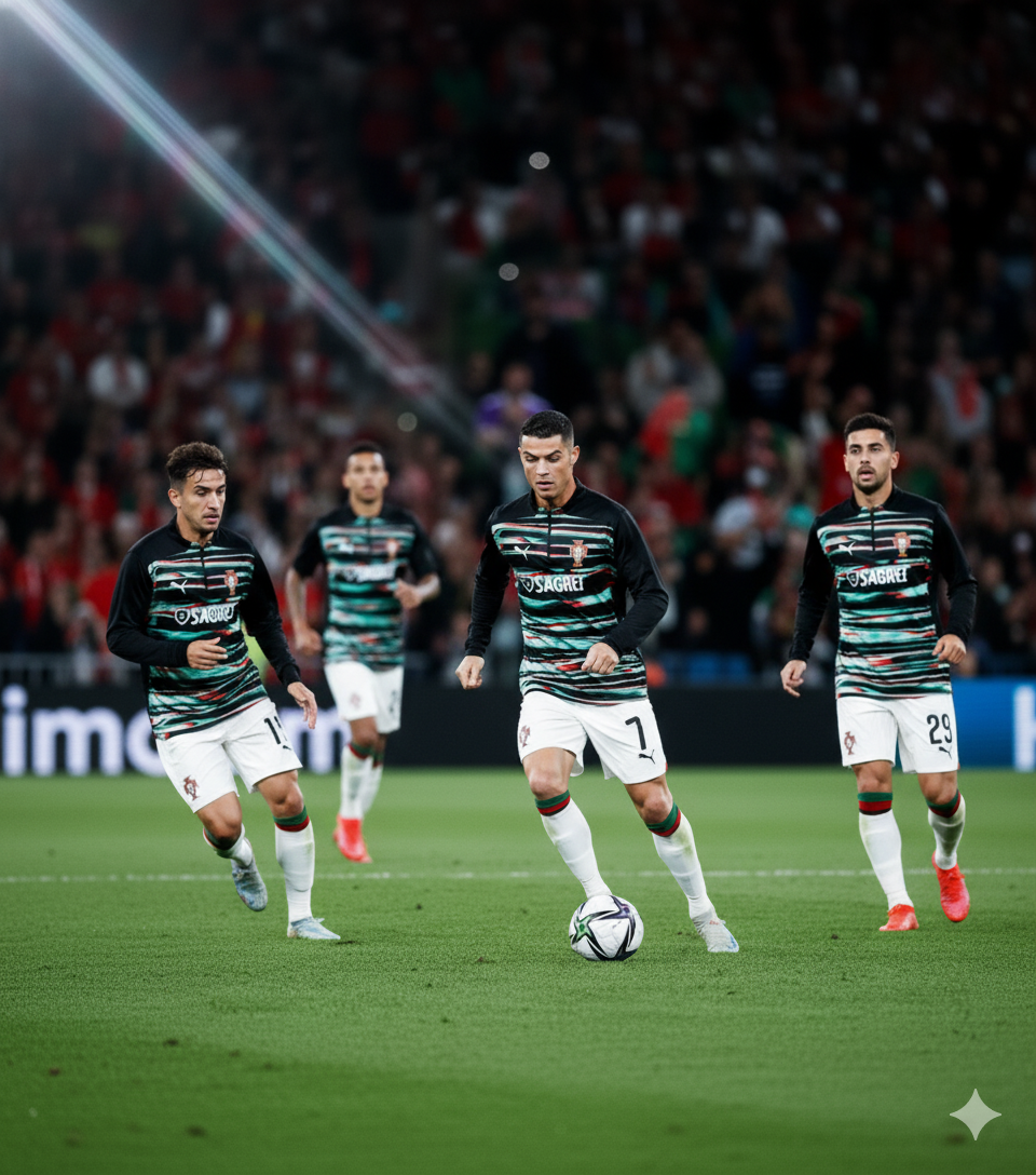 Kronologi Cristiano Ronaldo Dapat Kartu Merah