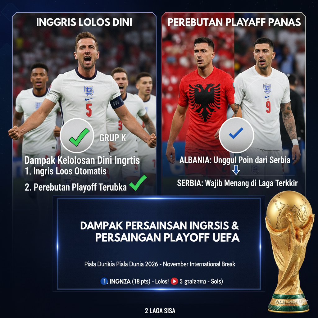 Prediksi 14 Tim yang Akan Lolos ke Piala Dunia 2026: Perebutan Tiket Terakhir Menuju Amerika Utara Memanas!