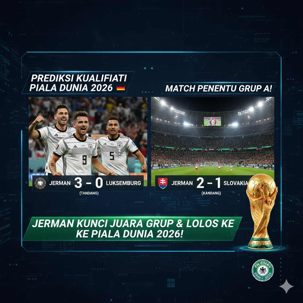 Nagelsmann Tegaskan Misi Sapu Bersih: Jerman Incar Tiket Piala Dunia 2026 Tanpa Ampun