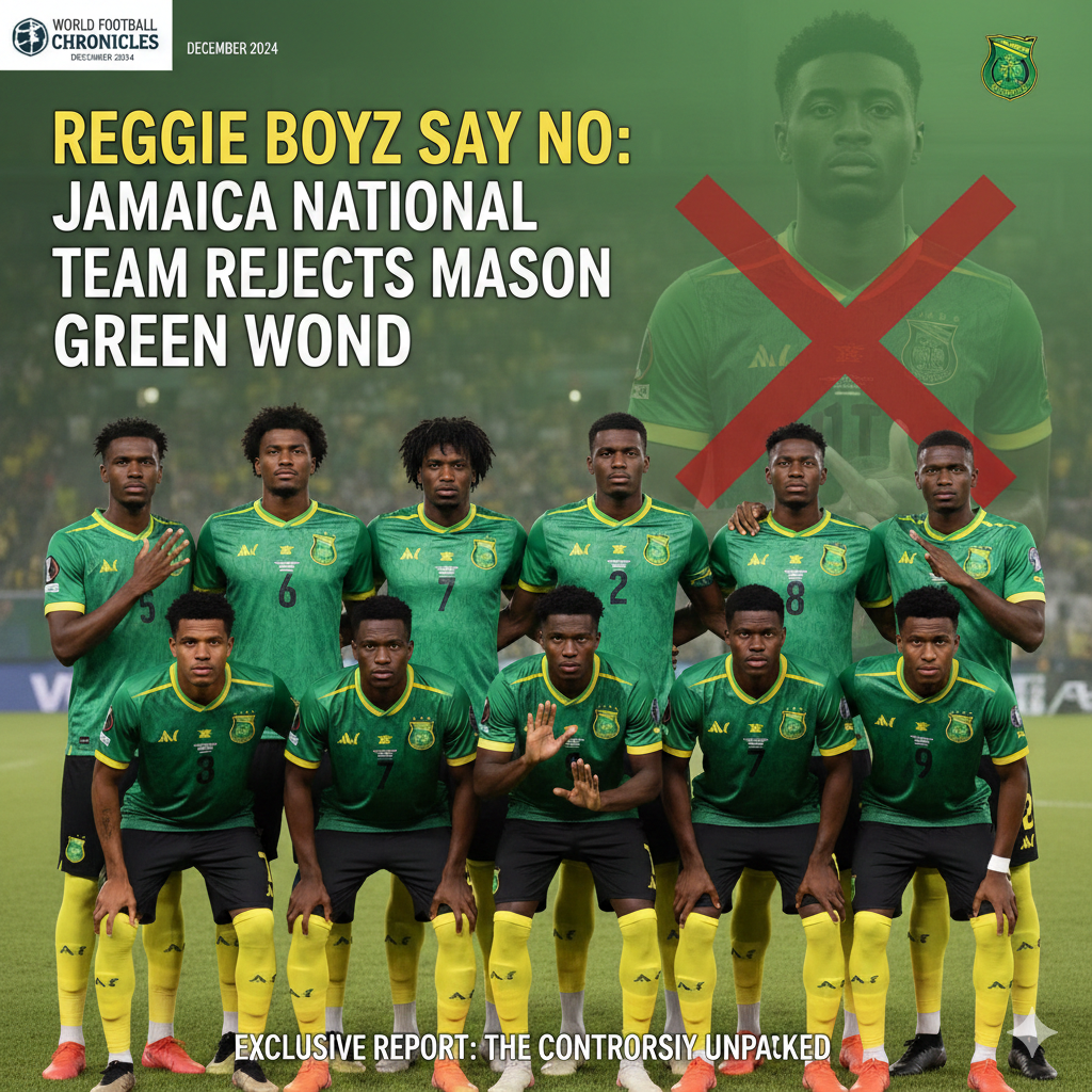 Pemain Timnas Jamaika Tolak Mason Greenwood