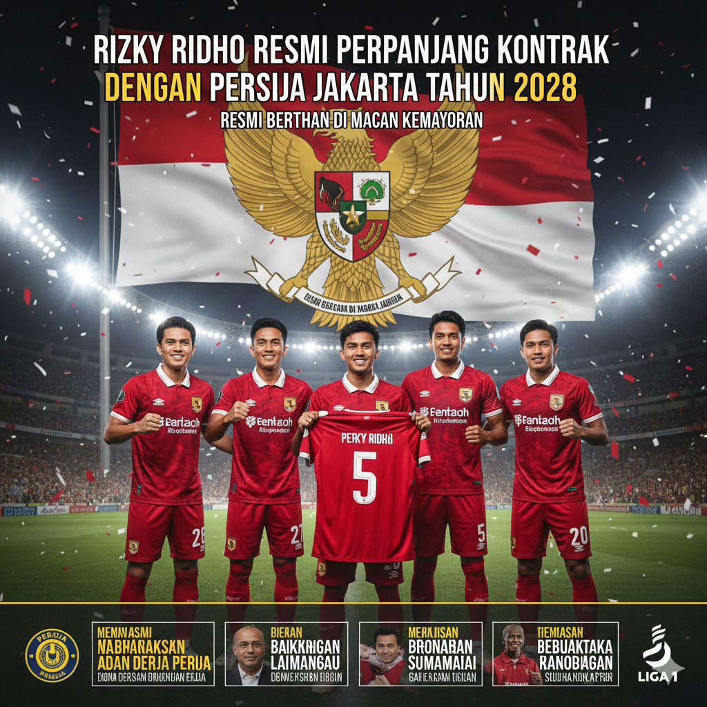 Rizky Ridho Resmi Perpanjang Kontrak dengan Persija Jakarta