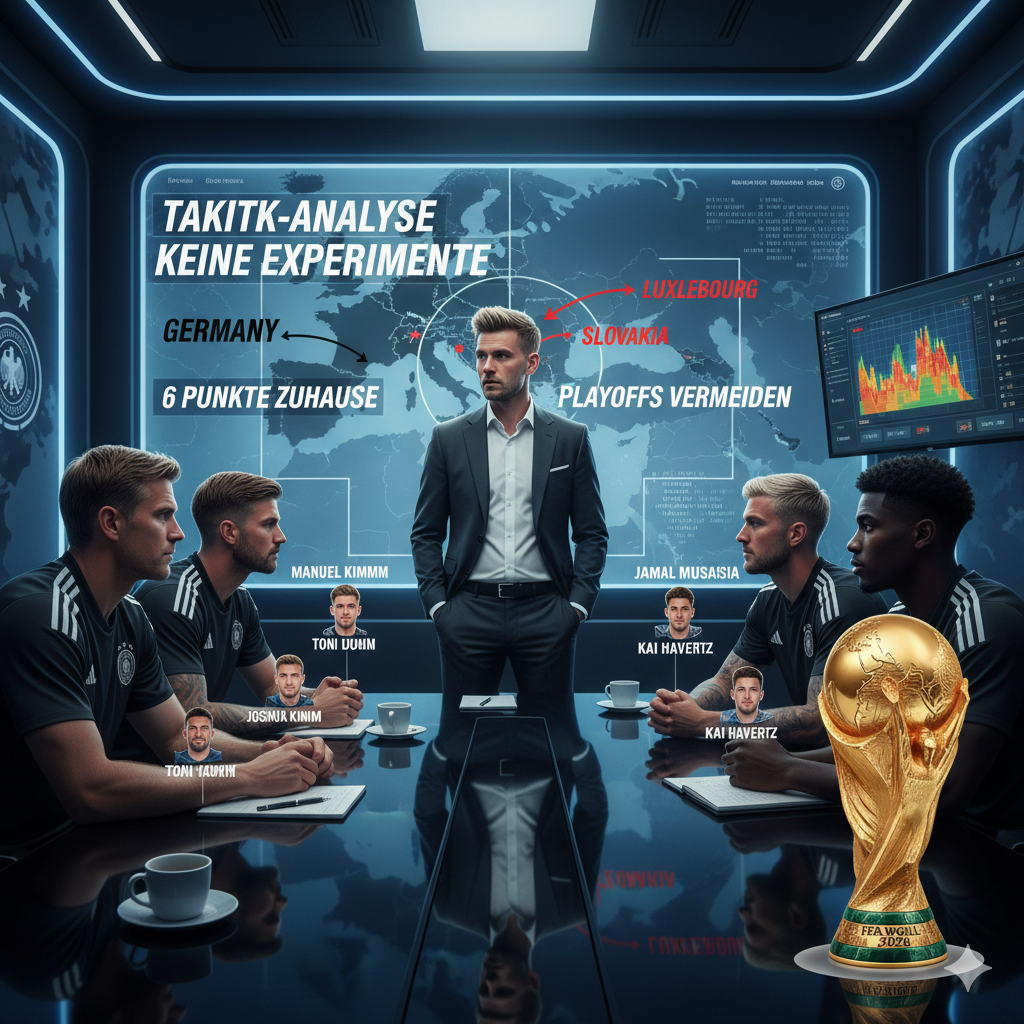Analisis Taktis: Strategi Jerman Menjelang Kualifikasi Piala Dunia 2026
