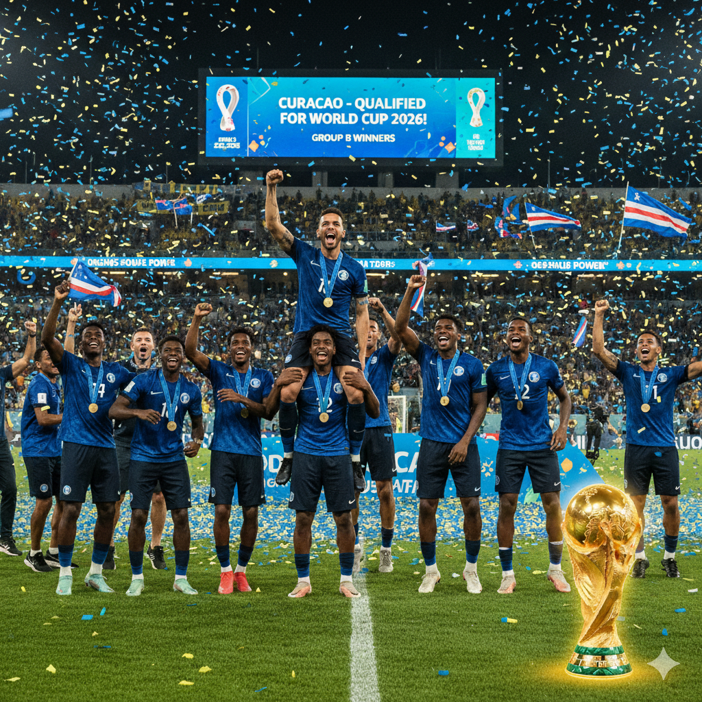 Sepak Bola Dunia Curacao tembus Piala Dunia 2026