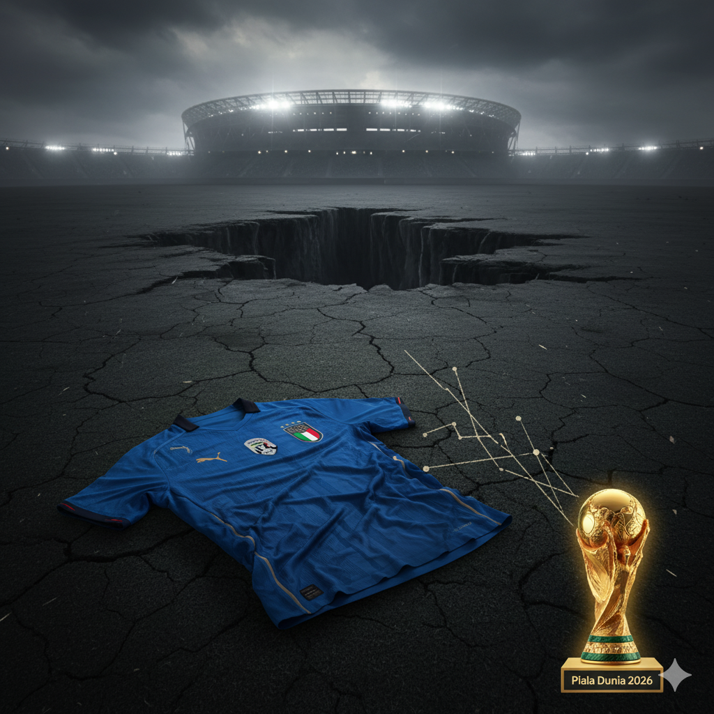 Carlo Ancelotti berharap Italia lolos ke Piala Dunia 2026 lewat play-off dan bermimpi menghadapi Brasil di final