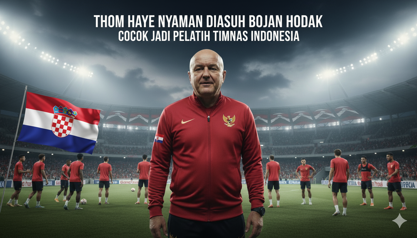 Thom Haye Nyaman Diasuh Bojan Hodak, Cocok jadi Pelatih
