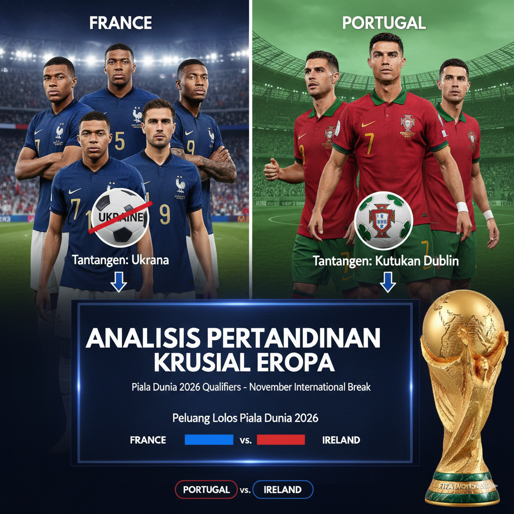Prediksi 14 Tim yang Akan Lolos ke Piala Dunia 2026: Perebutan Tiket Terakhir Menuju Amerika Utara Memanas!