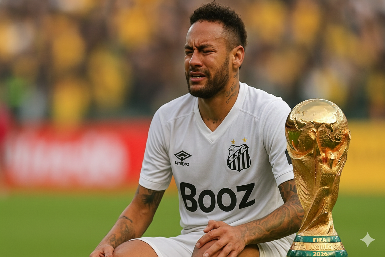 Cedera Lutut Parah Hancurkan Harapan Neymar Tampil di Piala Dunia 2026