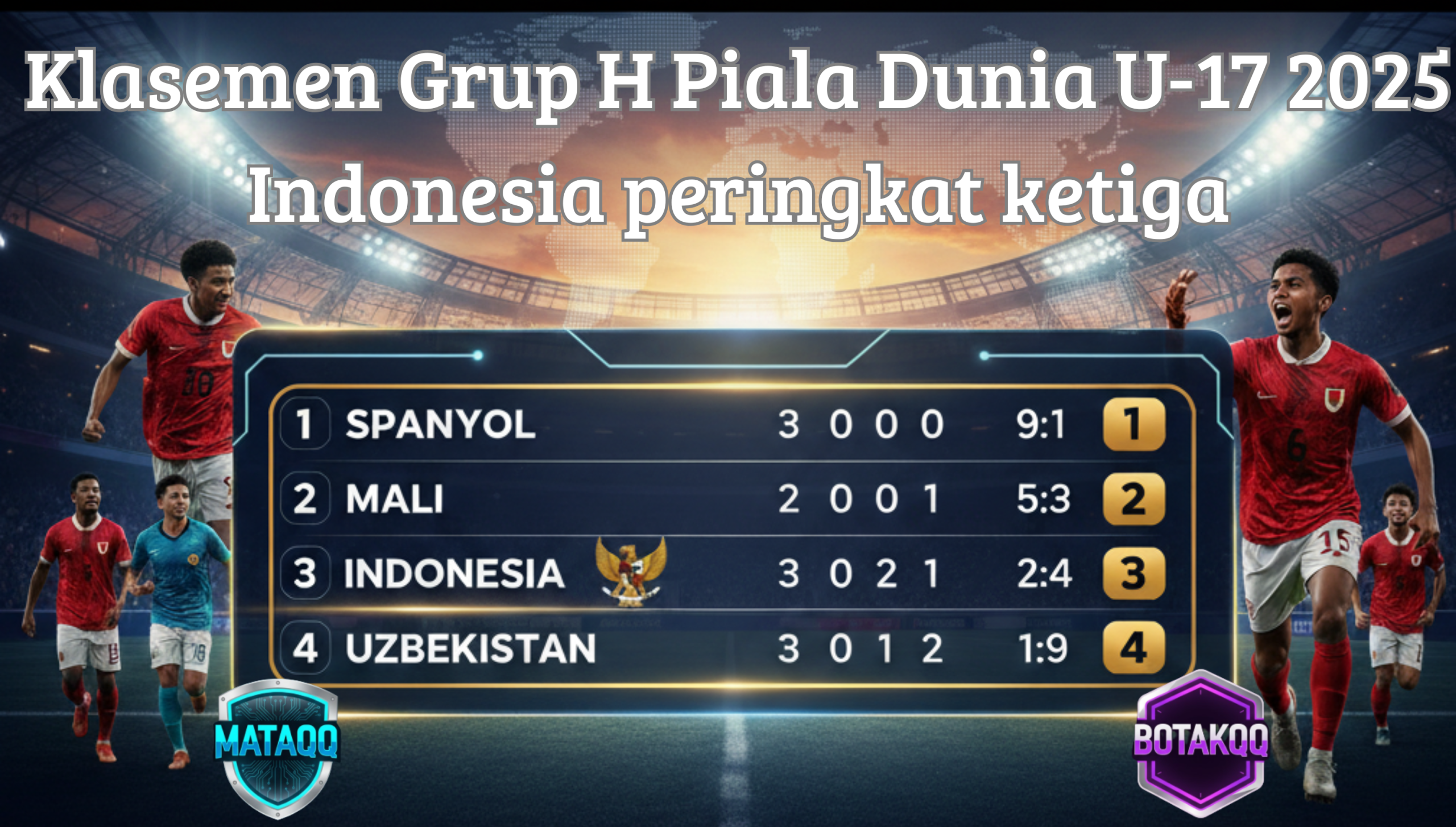 Perjuangan Garuda Muda di Piala Dunia U-17 2025: Indonesia