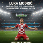 Luka Modric Loloskan Kroasia ke Piala Dunia 2026 Panggung Akbar ke-5, Langkah Akhir Sang Maestro Bersama Vatreni