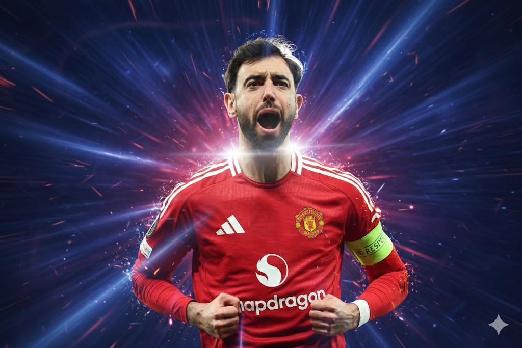Bruno Fernandes memberikan assist untuk gol kemenangan Man Utd atas Crystal Palace.