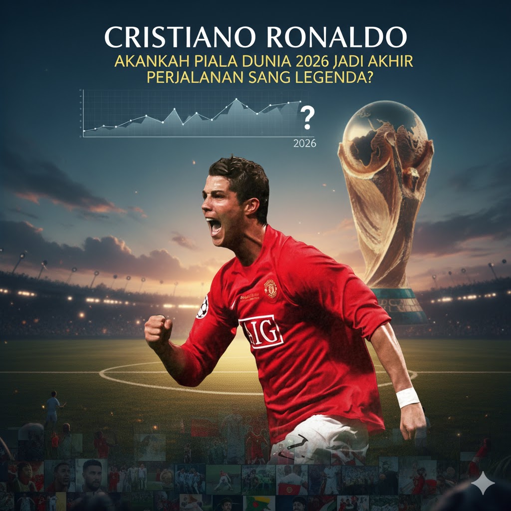 Cristiano Ronaldo bersiap menuju Piala Dunia 2026 bersama tim nasional Portugal