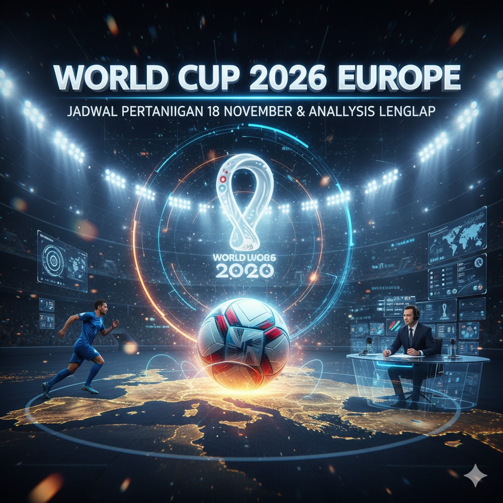 Jadwal pertandingan World Cup 2026 Europe tanggal 18 November lengkap