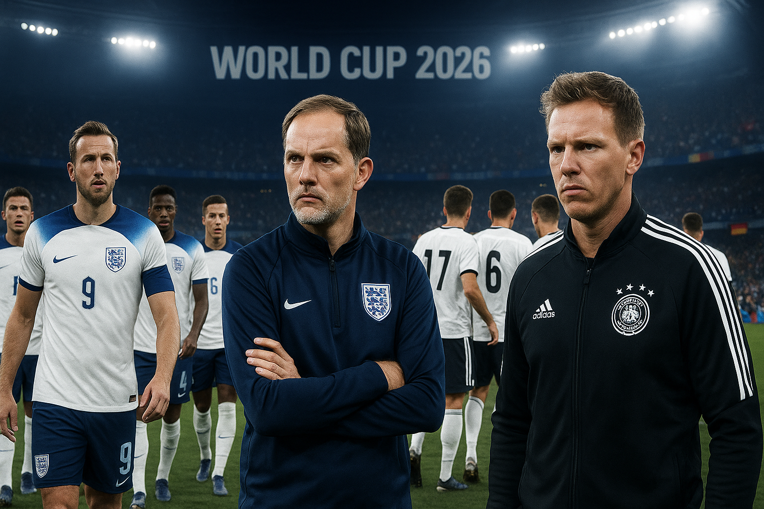 Inggris & Jerman Waspadai Grup Berat Piala Dunia 2026 — Tuchel dan Nagelsmann Siapkan Strategi untuk Lolos sebagai Juara Grup