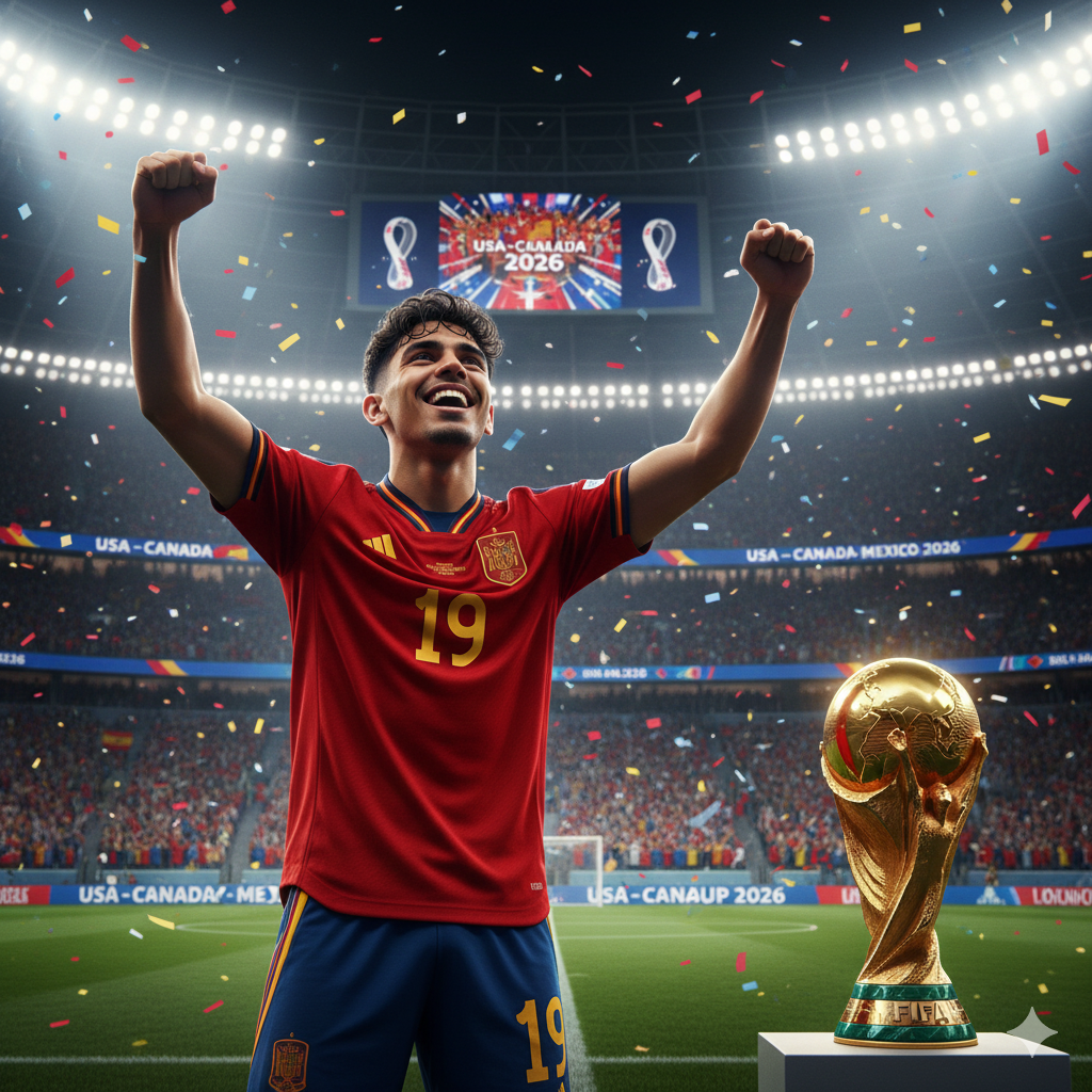 Lamine Yamal Antusias Tampil di Piala Dunia 2026: Ambisi Juara & Keyakinan Luis de la Fuente