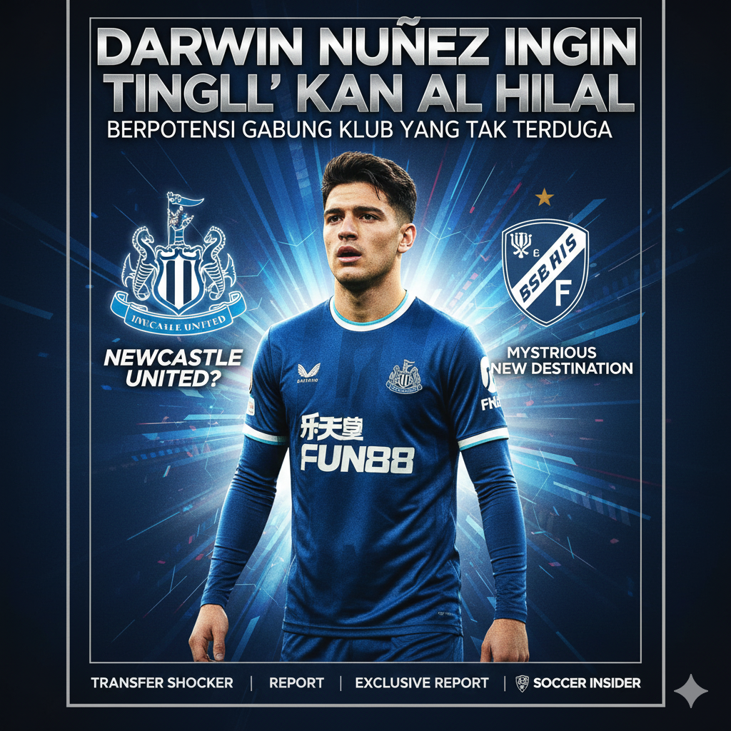 Darwin Nunez Ingin Tinggalkan Al Hilal, Berpotensi Gabung Klub