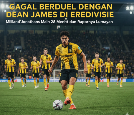 Gagal Berduel dengan Dean James di Eredivisie, Miliano Jonathan